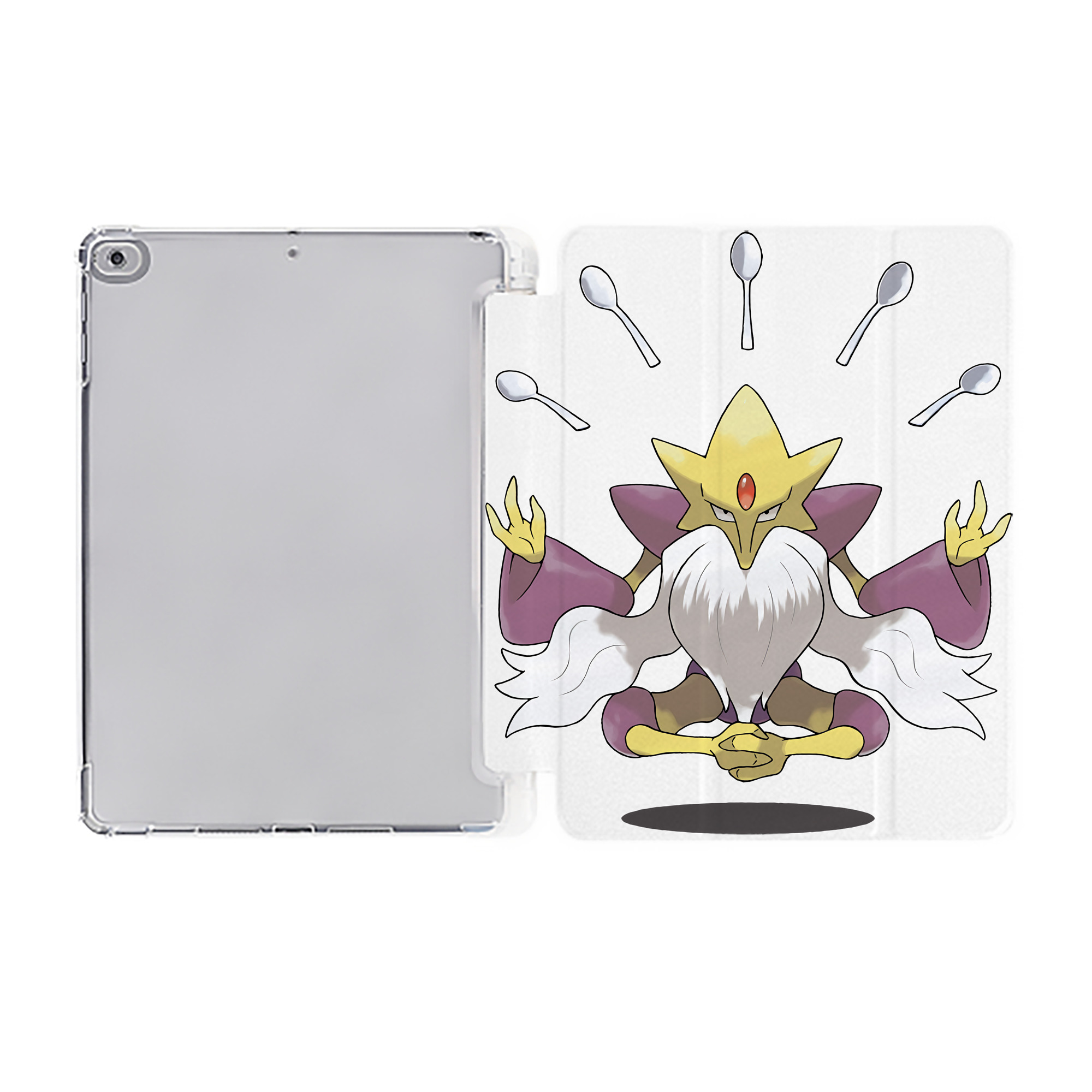 （画像用） ポケットモンスター Pokémon IPad ケース ペン収納付き 三つ折りスタンド PUレザー×シリコン 対応機種9.5/10.5/10.9インチ
